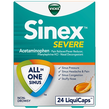 Sinus Decongestant LiquiCaps