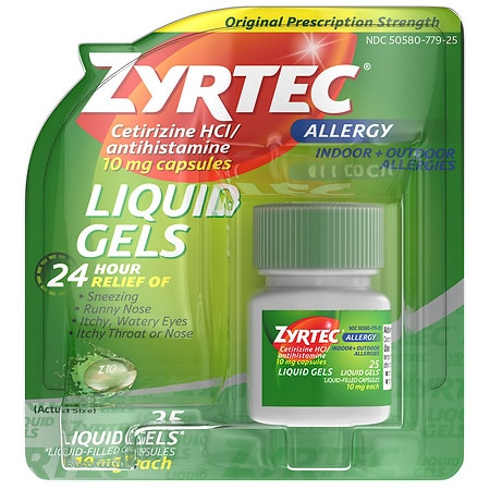 Zyrtec Liquid Gels