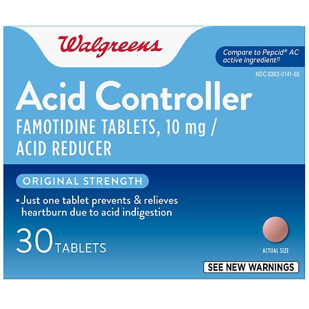 Acid Controller and Acid Reducer Tablets Original Strength