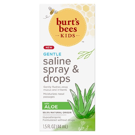 Burts Bees Kids Saline Spray & Drops