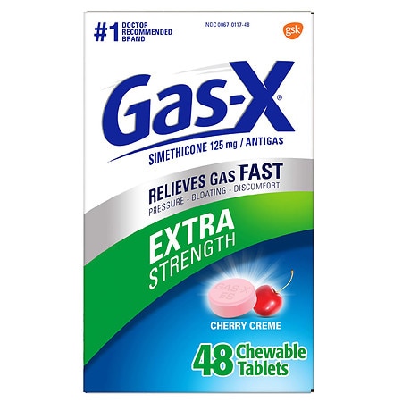 Extra Strength Gas Relief Chewable Tablets Cherry