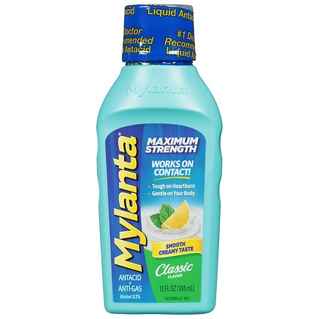 Maximum Strength Liquid Antacid Classic