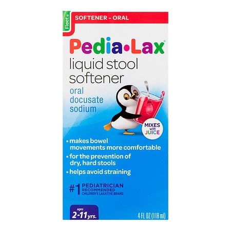 Pedia-Lax Liquid Stool Softener Fruit Punch