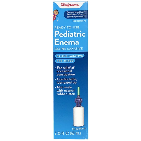 Pediatric Saline Enema Laxative