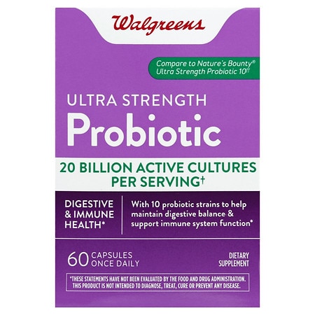 Ultra Probiotic Capsules (Packaging May Vary)