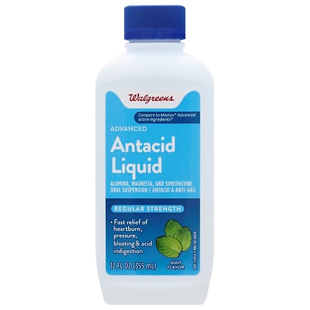 Antacid Liquid Regular Strength Mint