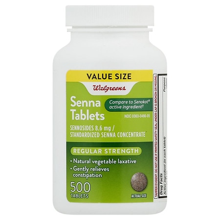 Senna Natural Vegetable Laxative Tablets