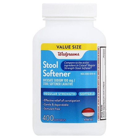 Stool Softener 100 mg Softgels