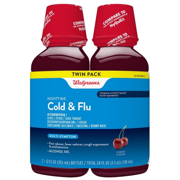 Nighttime Cold & Flu Cherry