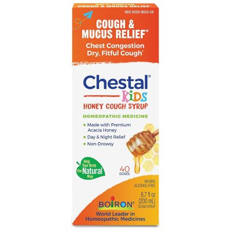 Children's Honey Cough Syrup Homeopathic Medicine Honey