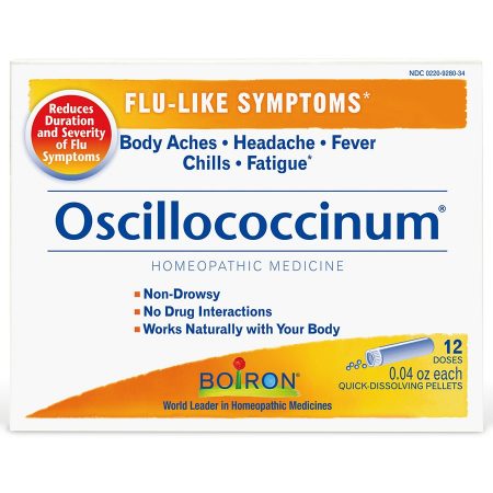 Oscillococcinum Homeopathic Medicine for Flu-Like Symptoms