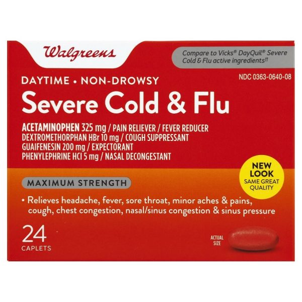 Severe Cold & Flu Daytime Caplets