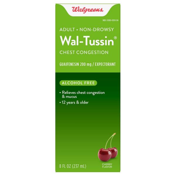 Guaifenesin 200 mg Expectorant Cherry