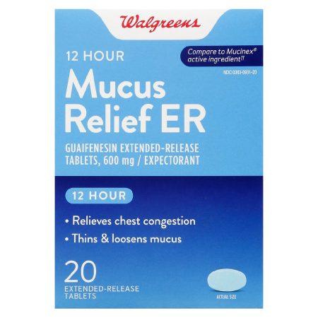 Mucus Relief 600mg Tablet