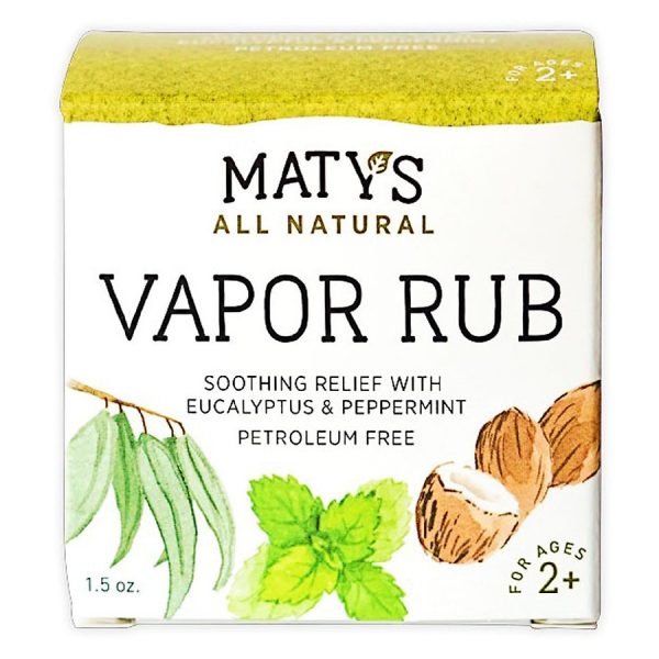 All Natural Vapor Rub - Petroleum Free Unscented