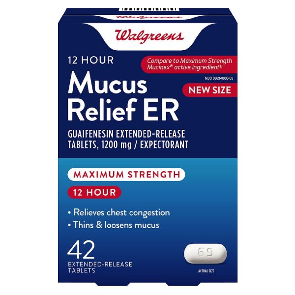 Mucus Relief ER Maximum Strength 12 HR Tablets