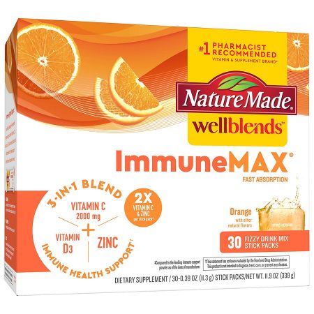 ImmuneMAX Fizzy Drink Mix Stick Packs