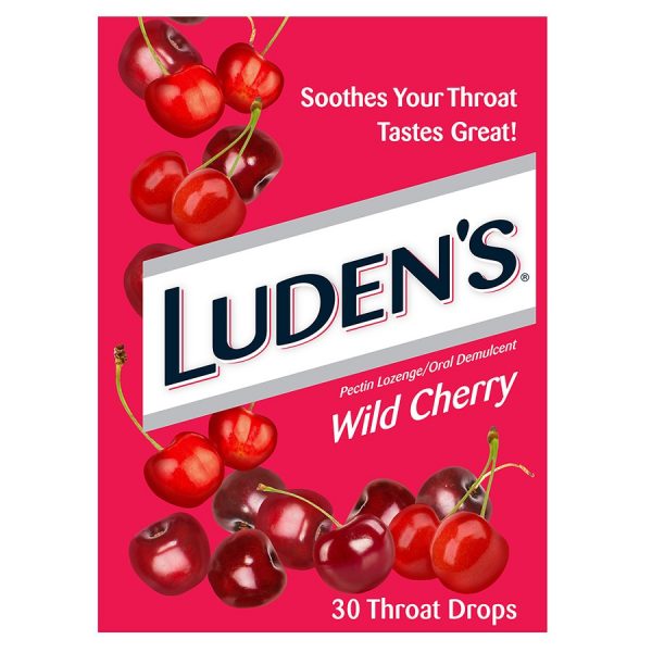 Throat Drops Wild Cherry