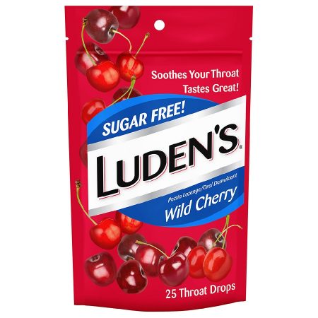 Sugar Free Wild Cherry Throat Drops Wild Cherry