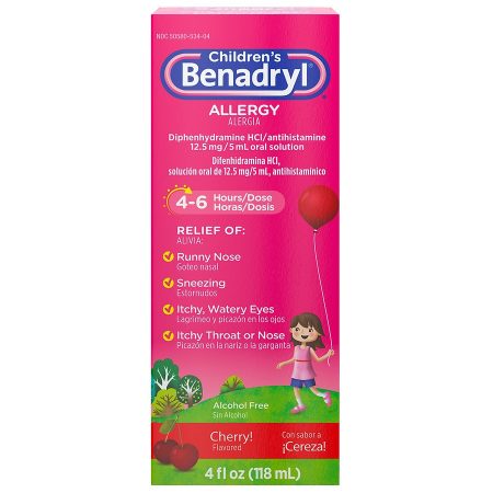 Allergy Relief Liquid Cherry
