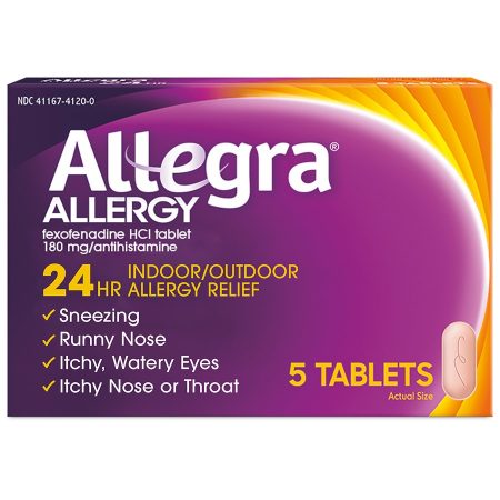 Adult 24HR Tablet (180 mg), Allergy Relief
