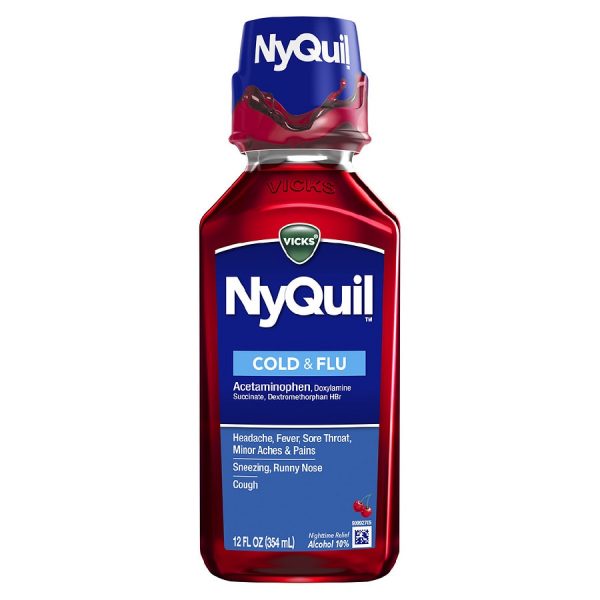 Cold & Flu Relief Liquid Cherry