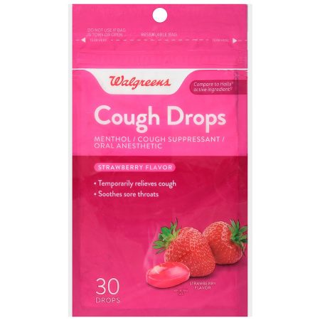 Cough Drops Strawberry