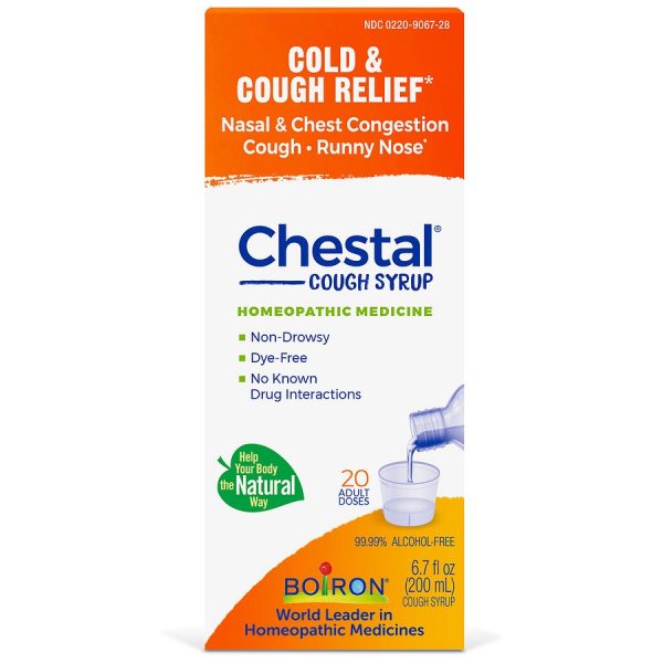 Chestal Homeopathic Adult Cold and Cough Syrup