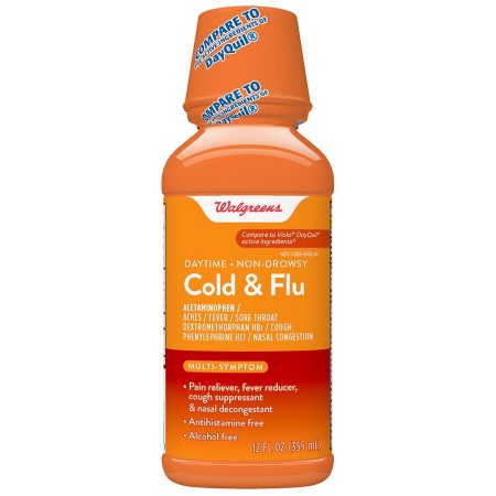 Daytime Non-Drowsy Cold & Flu Relief Liquid