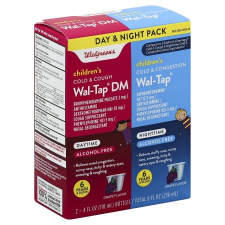Wal-Tap Elixir Children's Day & Night Grape